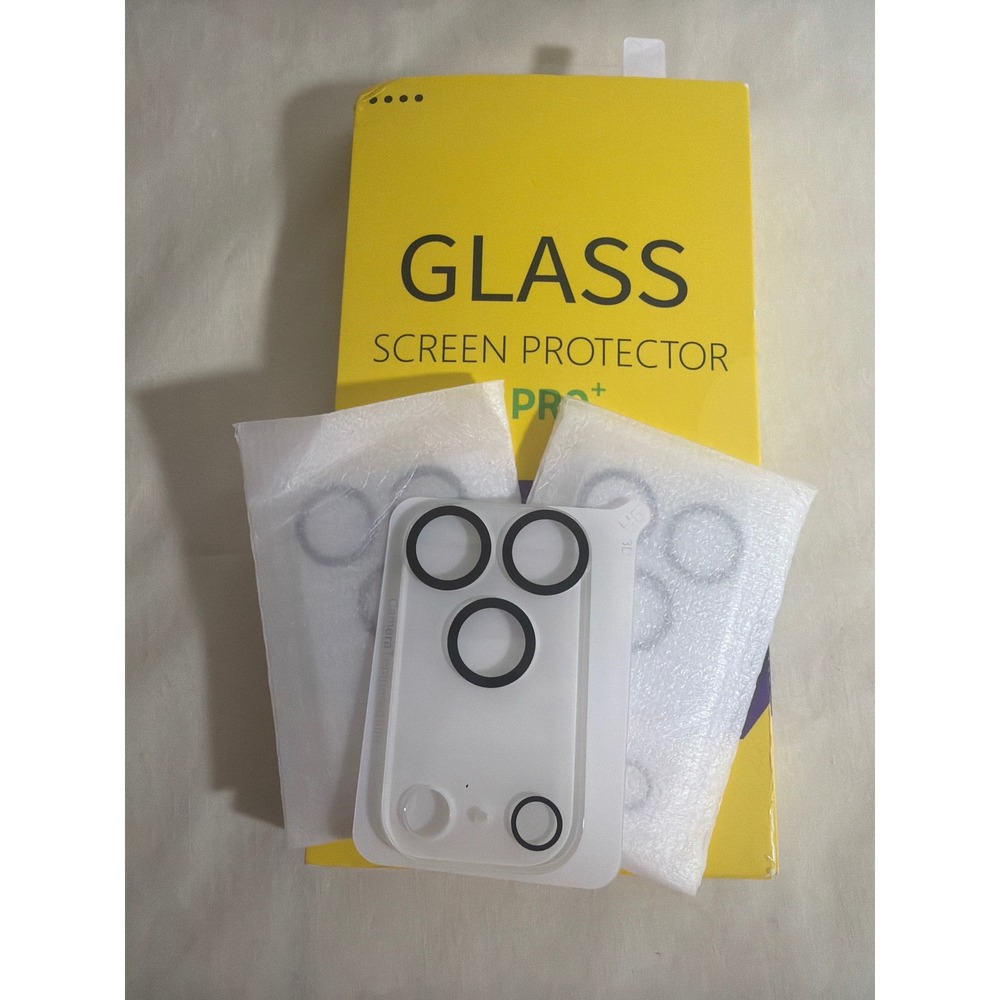 3 - Camera Lens ONLY Glass Protectors for Smartphone Camera
